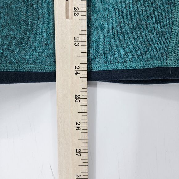 Patagonia Sweater Womens Extra Small Green Full Zip Fleece Pullover Outdoor - Picture 7 of 11